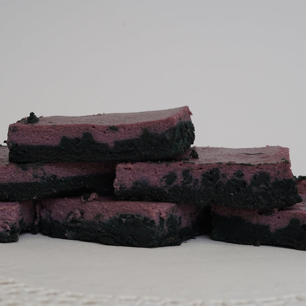 4 Inch Blue-Ray Sunrise Cheesecake Brownie