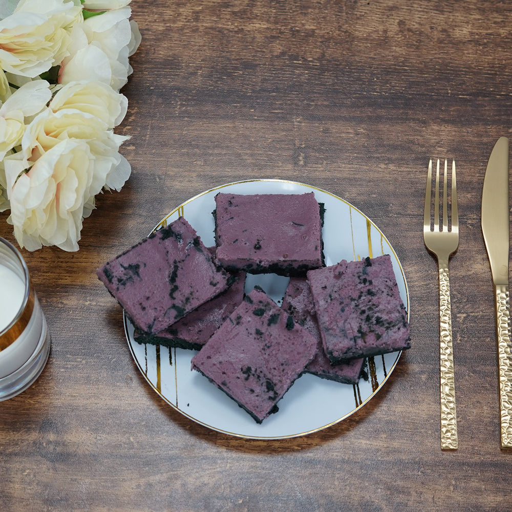 4 Inch Blue-Ray Sunrise Cheesecake Brownie