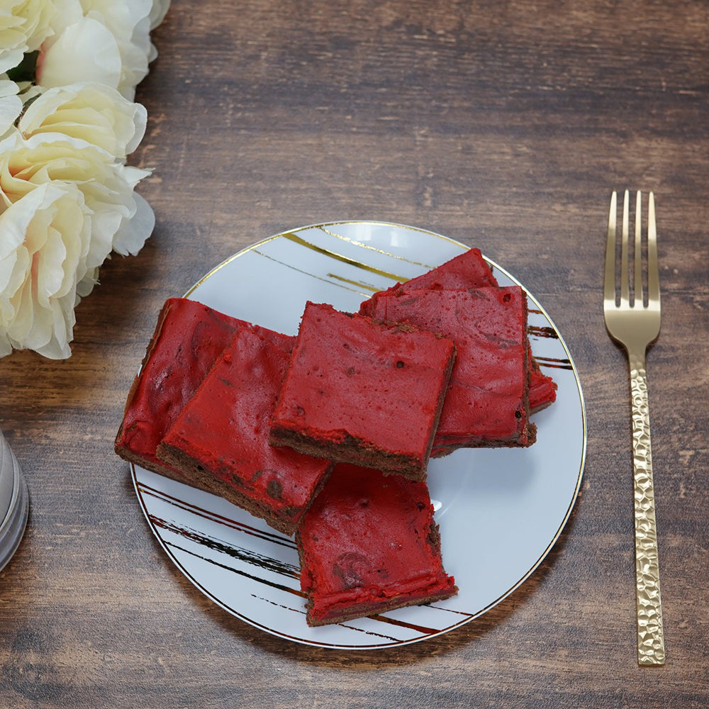 4 Inch Red Velvet Cheesecake Brownie
